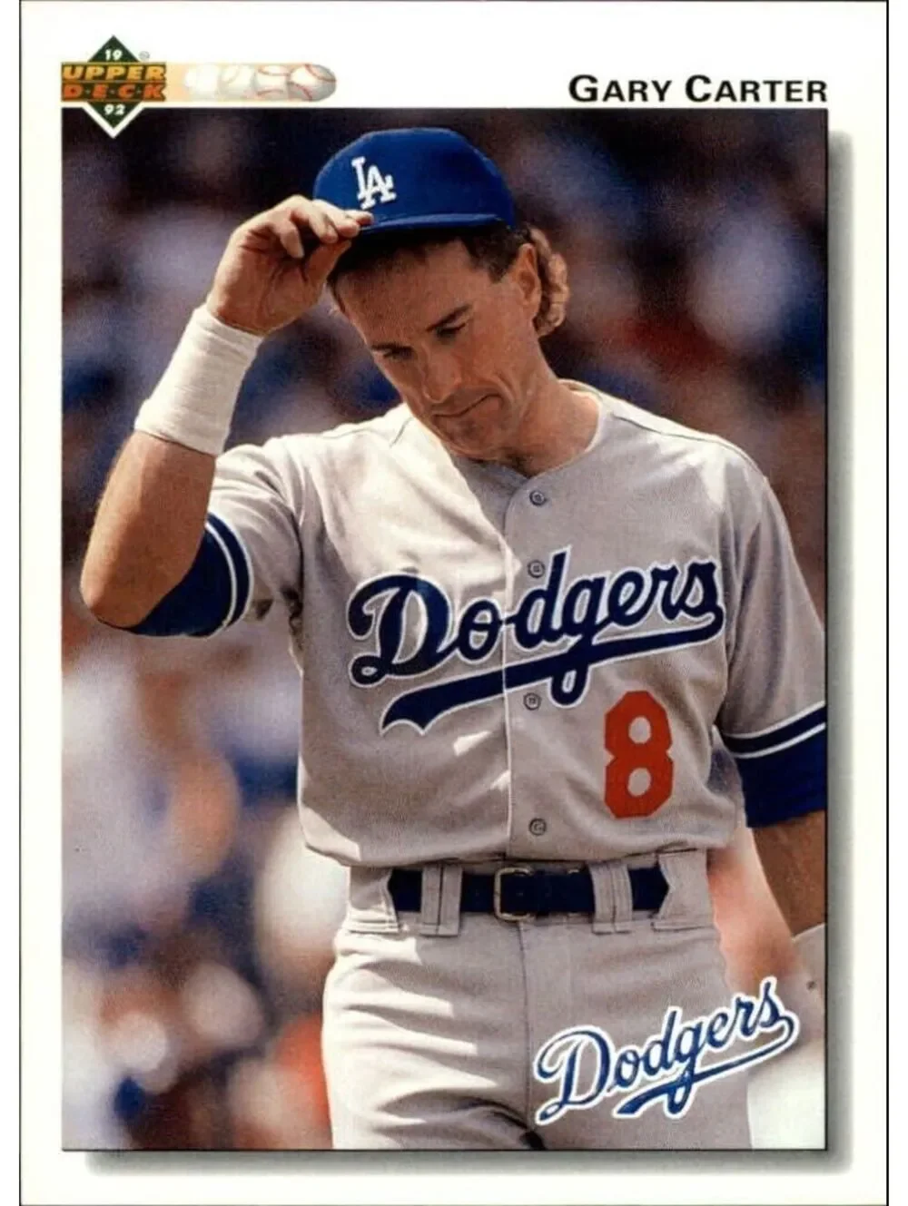 Gary Carter 1992 Upper Deck MLB #267 Baseball Card Los Angeles Dodgers